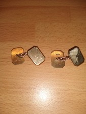 vintage 9ct gold hallmarked cufflinks - ideal Christmas present 