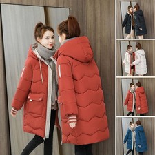 Womens Winter Long Quilted