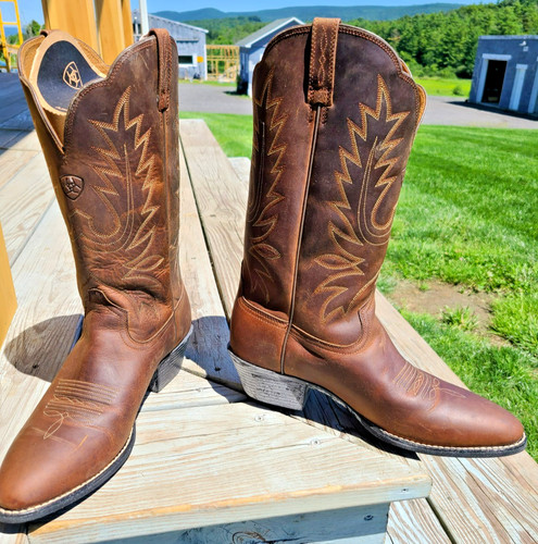 Ariat women heritage toe - r,