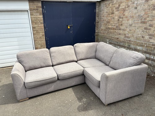 Dfs grey corner sofa - dfs,