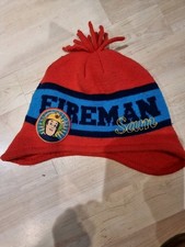 Boys Red Fireman Sam Hat Age