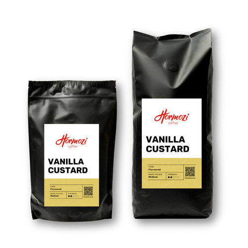 Vanilla custard flavoured - vanilla,