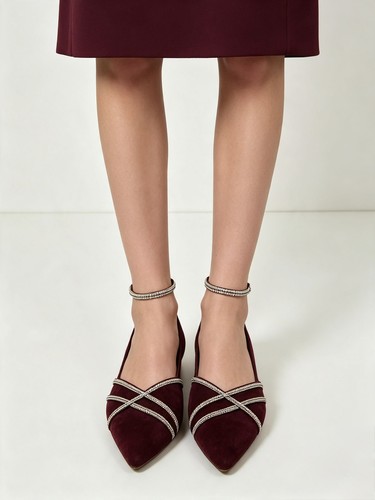 New look burgundy - new, fit