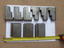 COLCHESTER MASTER Pratt Burnerd Hard Jaws For 8" 3 Jaw Chuck 3 sets FREEPOST UK