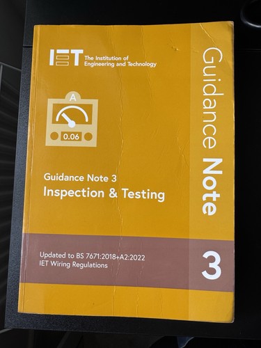 Guidance note inspection - inspection, and