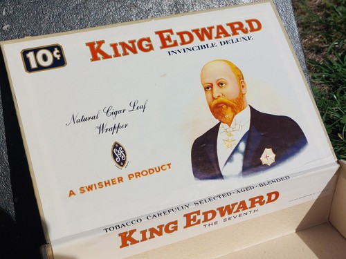 Vintage 10c king edward - king, cigar