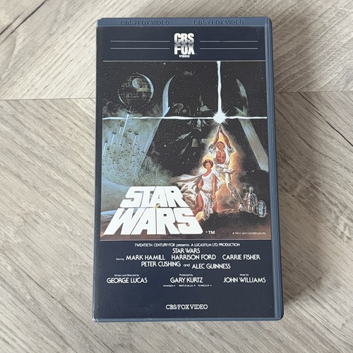 Star wars vhs - star,
