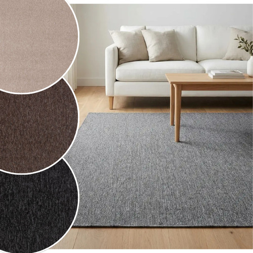 Modern solid flat weave - solid,