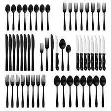 48-Piece Spoon, Steak Knife