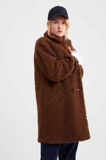 ZARA Womens Teddy Winter Coat