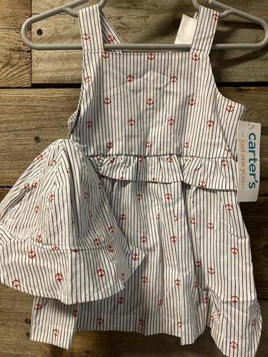 Carter anchor dress set - anchor, 6