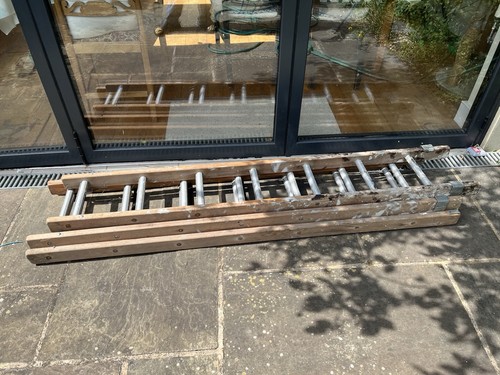 Extendable ladder three - extendable, ladder,
