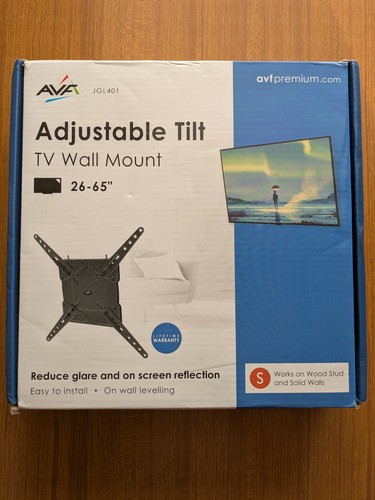 Avf adjustable tilt wall - avf, tv