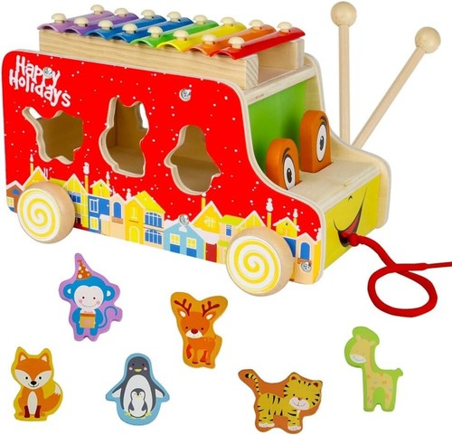 Holiday pull along xylophone - holiday,