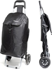 Foldable shopping trolley with - trolley,