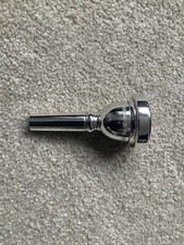 Yamaha Japan 48L Large Bore Trombone Mouthpiece In Silverplate 