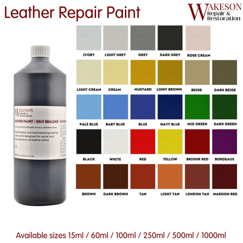 Leather repair paint - leather,