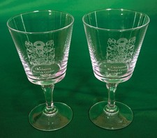 Pair of Heritage Crystal P&O
