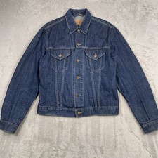Levis Denim Jacket Mens XL Blue Trucker Type 3 III 70500 04 Railroad Vintage