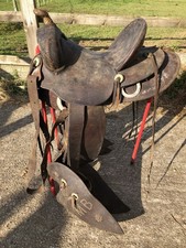 Vintage Western Saddle Made In