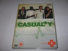 CASUALTY   COMPLETE BBC TV SERIES 3 (1988)   RARE 3 DISC DVD BOX SET    Region 2