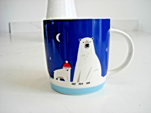 John lewis polar bear mug - bear,