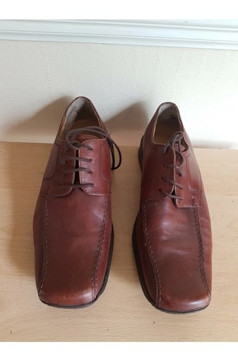 Clark flex brown lace men - brown,