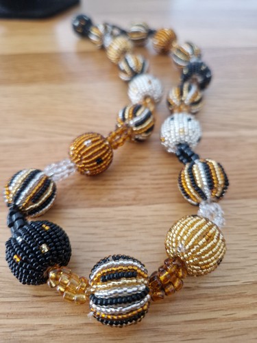 Stunning handmade beaded - stunning,