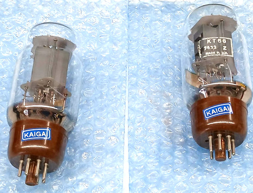 Gec kt66 pair vacuum tubes - gec,