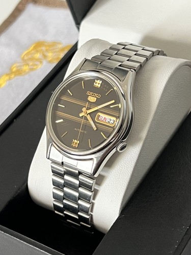 Seiko 7s26 03e0 black - seiko, 5