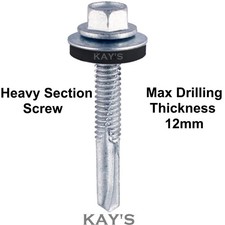 SELF DRILLING TEK SCREWS WITH