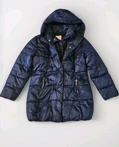 Next girls navy padded - next, fleece