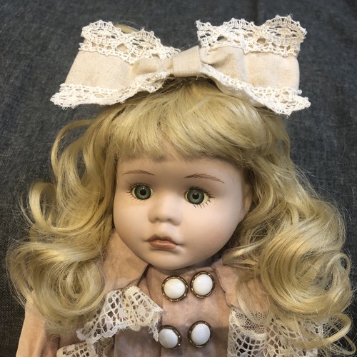 Lovely porcelain doll - lovely,