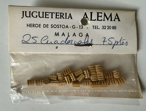 Vintage wooden blocks deadeyes - wooden,