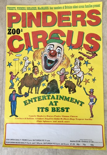 Vintage pinders zoo - “pinders, &