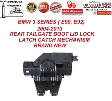 BOOT LOCK FOR BMW 3 SERIES 2004-2013 REAR TAILGATE LID LATCH CATCH MECHANISM NEW