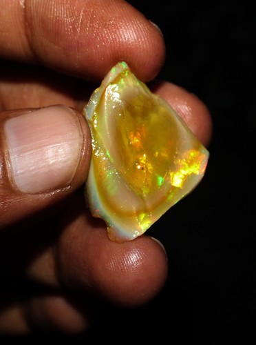 Fire opal rough natural - fire, rough,