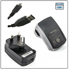 Genuine Blackberry Mains Charger for Bold 9700 9780 9790 Curve 8520 9300 3G 9320