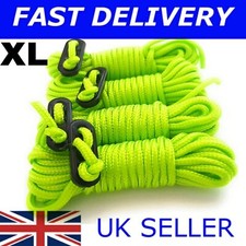 X4 GREEN XL Guy Line Ropes 4M