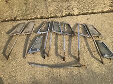 JOB LOT OF MGB ROADSTER MK1 CHROME QUARTER LIGHT ASSEMBLY PULL HANDLE DOOR SPARE