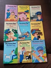 Vintage postman pat - postman, book