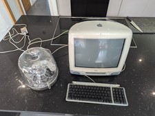 Apple iMac G3 M5521 Blue Mac vintage comes with speaker 