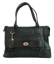 Fossil Dark Green Leather