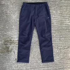 SprayWay Men's All Black Embroidered Walking Hiking Trousers, Outdoors, M