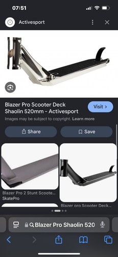Blazer pro shaolin - 520, chrome