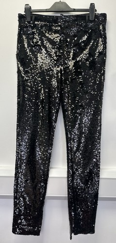 Zara black sequin - black, embellished