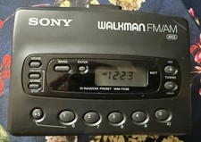 Sony Walkman FM/AM AVL5 Radio Cassette Player