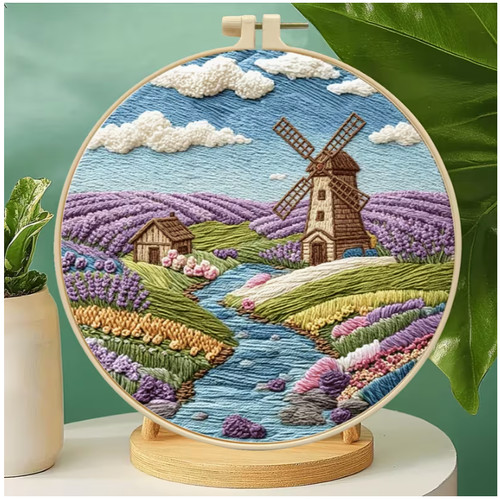 Embroidery hoop kit - hoop,