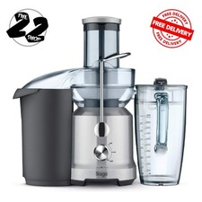 Sage The Nutri Juicer BJE430SIL Cold Press Juice Extractor 1250W Sliver With Jug
