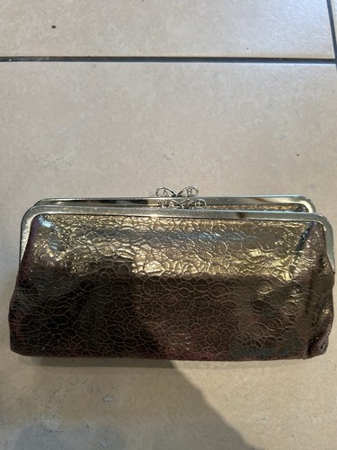 Anya hindmarch gold purse - hindmarch,